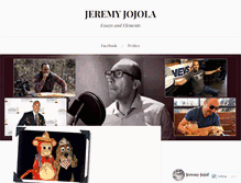 Tablet Screenshot of jeremyjojola.com
